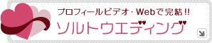 プロフィールビデオ・Webで完結！！「ソルトウエディング」